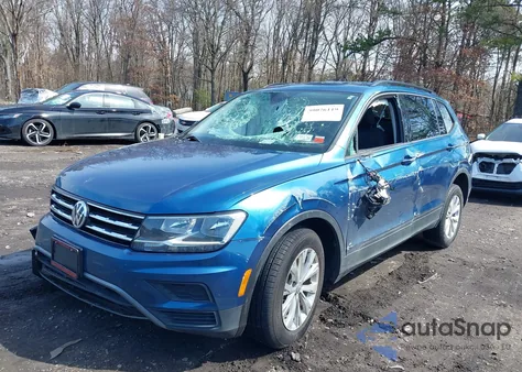2019 Volkswagen Tiguan 2.0T S from USA, damaged, VIN 3VV0B7AX1KM014215